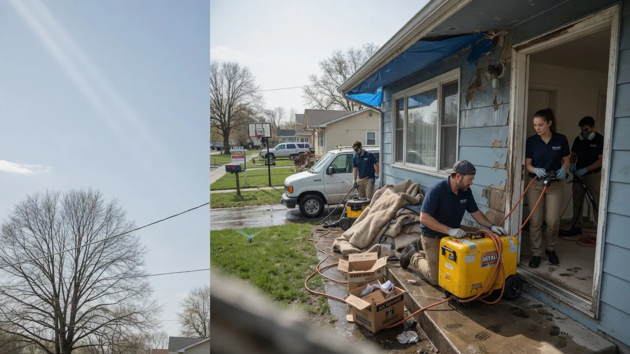 Basement Flood Cleanup in Wallingford, IA near me
